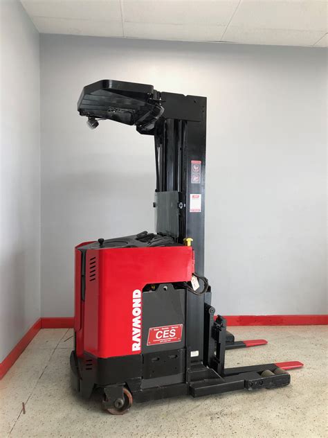 Used Forklifts Raymond R35tt Reach Forklift Ces Los Angeles