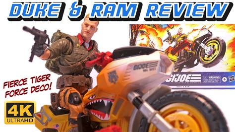 Duke And Ram Cycle Unboxing And Review G I Joe Classified Series Tiger Force Target Exclusive