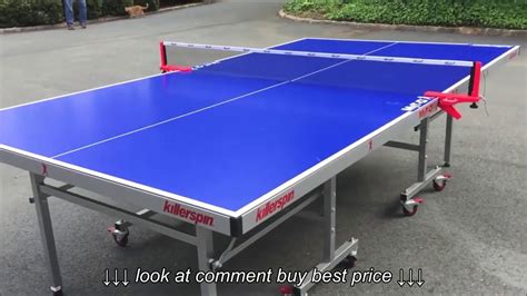 Killerspin Myt O Outdoor Ping Pong Table Review Youtube