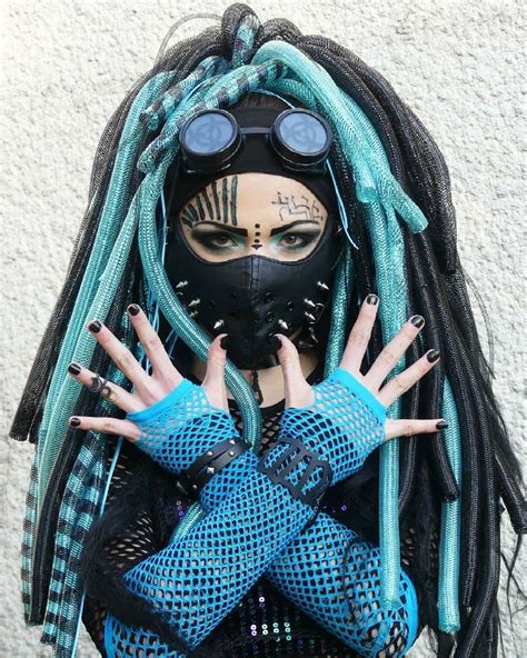 Pin By Mike Chamberlain On Cybergoth Cybergoth Cybergoth Style Cute Emo Outfits
