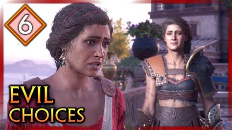 Assassin S Creed Odyssey EVIL CHOICES Reunion With MYRRINE Story