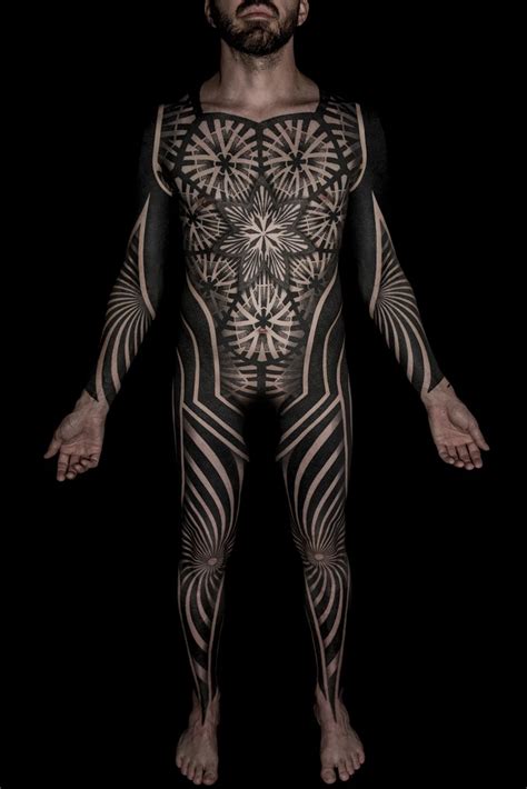 Tattoo Black Symmetry Back Tattoos For Guys Mens Body Tattoos
