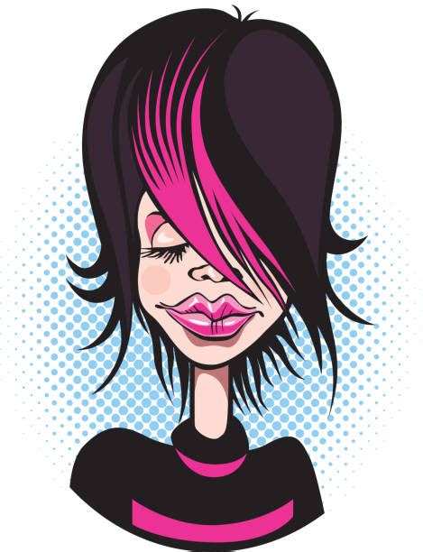 Emo Girl Cartoon Pictures Illustrations Royalty Free Vector Graphics And Clip Art Istock