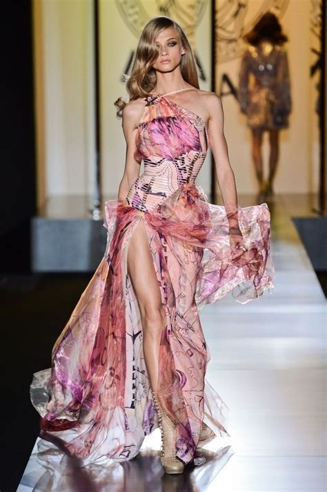 Versace Dress Fashion Versace Dress Couture Runway