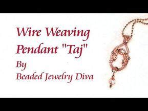 Wire Weaving Pendant Taj Wire Weaving With Beads Wire Weaving
