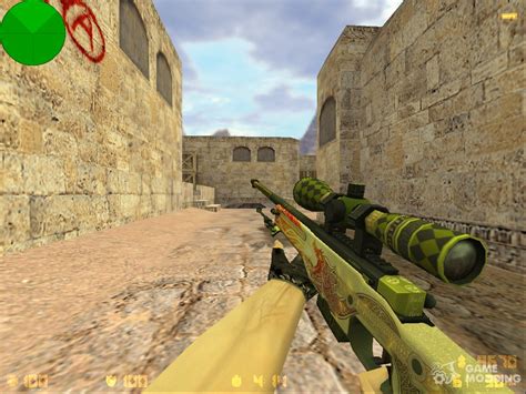 Awp Dragon Lore From Cs Go For Counter Strike 16