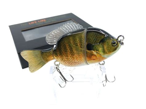 Mother Nature Lure Swimbait Baby Sunfish Series Bluegill Color New In