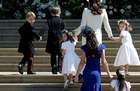 See Prince George And Princess Charlotte As Wedding Party Members