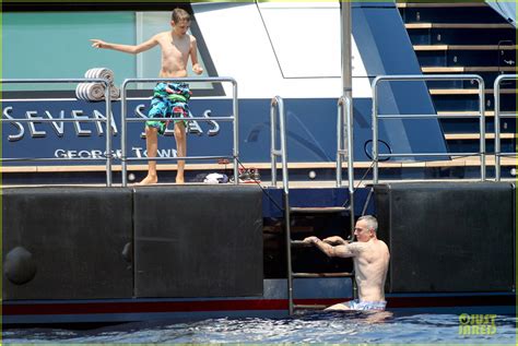 Daniel Day Lewis Shirtless Yacht Vacation In Italy Photo 2927621