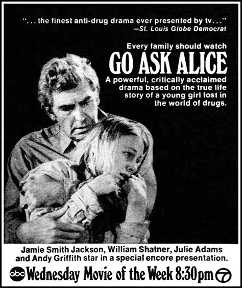 CBS LATE MOVIE MONTH Go Ask Alice 1973 B S About Movies