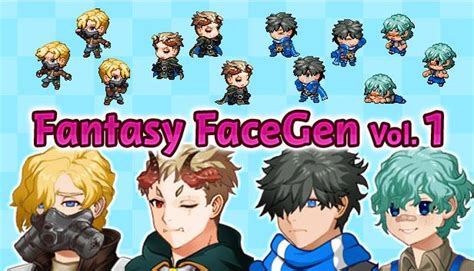 Rpg Maker Vx Ace Fantasy Hero Character Pack Denzasada