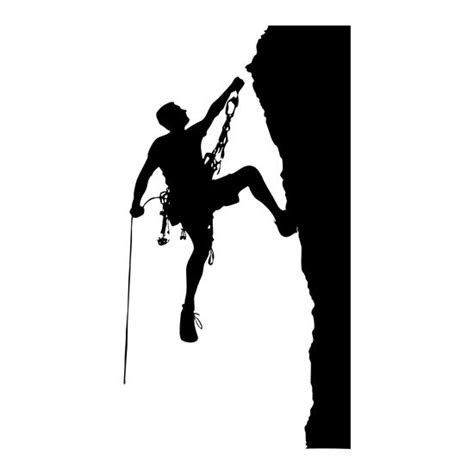 Climbing Silhouette Free Download On Clipartmag