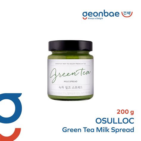 Osulloc Green Tea Milk Spread G Expiry Feb Shopee Singapore