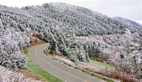 Mt Mitchell Nc Snow Blue Ridge Mountains Visit Asheville Photo Tour