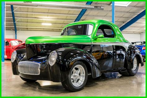 1941 Willys American Outlaw Perfomance Street Rod For Sale Willys