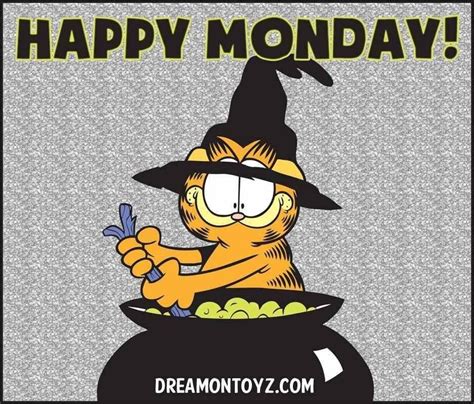 Monday Happy Monday Pictures Garfield Cartoon Happy Monday