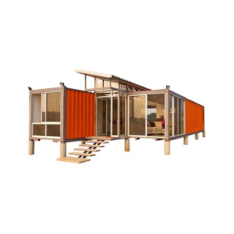 20ft Shipping Containers Turn Into Amazing Compact Home Steel Structure