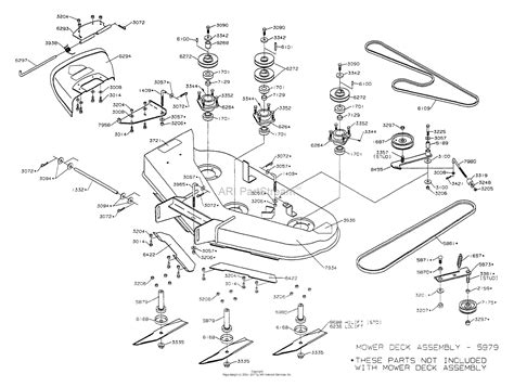Dixon Ztr 4515b 1999 Parts Diagram For Mower Deck 42