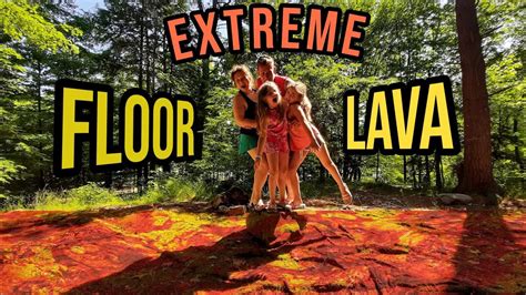 24 Hour Floor Is Lava Challenge Youtube