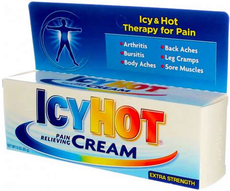 Icy Hot Pain Relieving Cream Extra Strength 3 Oz