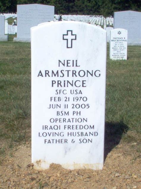 Neil Armstrong Prince Sergeant First Class United States Army