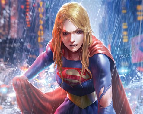 Art Of Supergirl Hd Superheroes 4k Wallpapers Images Backgrounds