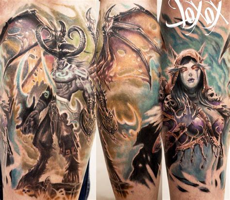 Татуировки по World Of Warcraft Пикабу