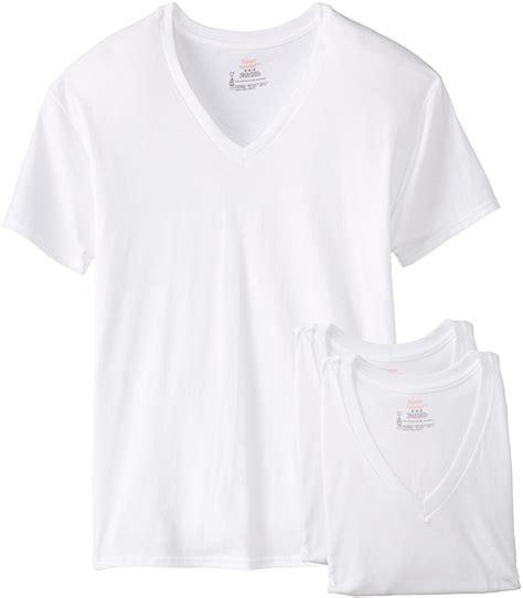 Hanes Mens 3 Pack V Neck T Shirt Buy Online In United Arab Emirates