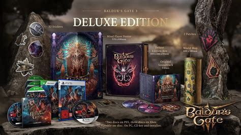 Baldurs Gate 3 Deluxe Edition Is Coming To Pc With A Slew Of Physical