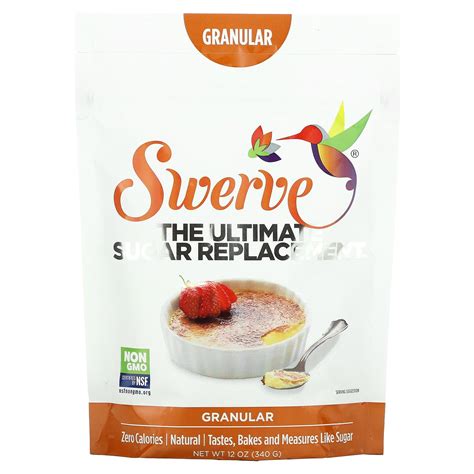Swerve The Ultimate Sugar Replacement Granular 12 Oz 340 G