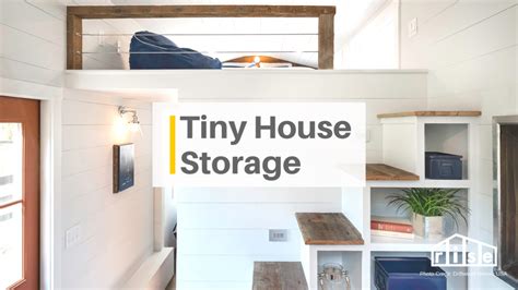 Creative Storage Space Ideas For Tiny House Living Tiny House Storage