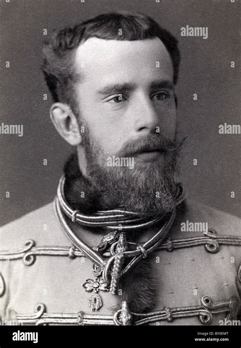 Rudolf Kronprinz Von Österreich Prinz Rudolf Stockfotografie Alamy