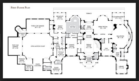 Pin By Dave Glasson On The House Mansion Floor Plan Stone Mansion