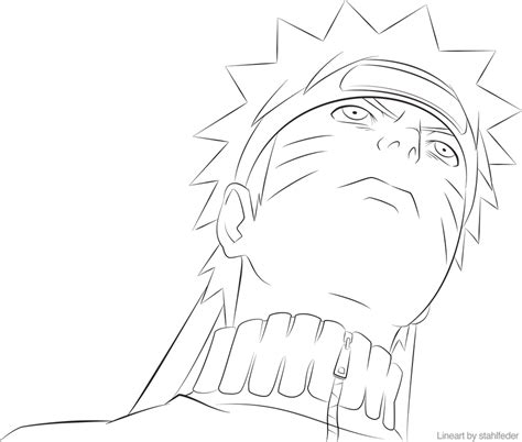 Naruto Lineart By Stahlfeder On Deviantart