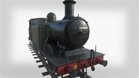 3d 473 Steam Train Model Turbosquid 1550627