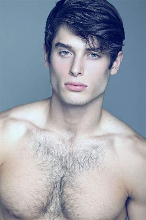 hunky male with light chest hair hairy men beautiful men male models