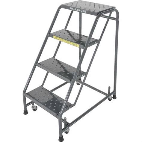 Ballymore Rolling And Wall Mounted Ladders And Platforms Type Stairway