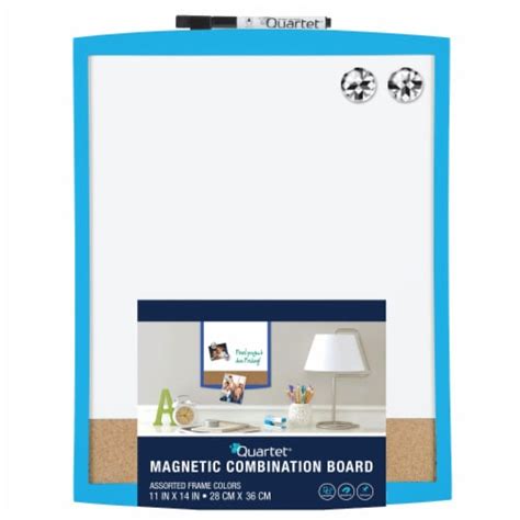 Quartet Magnetic Combination Board Assorted 11 X 14 In Ralphs
