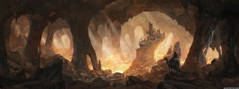 Caves Of Gold By Alextooth On Deviantart Concept Art World Environment