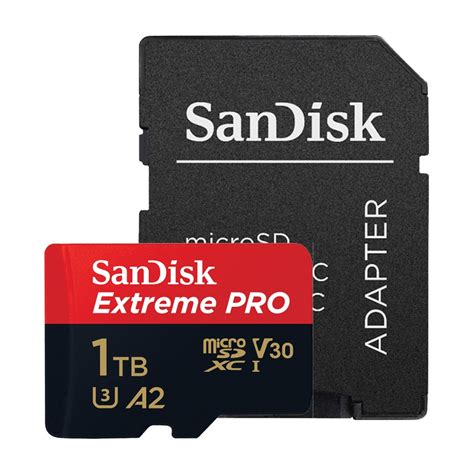 Thẻ Nhớ Microsdxc Sandisk Extreme Pro V30 A2 1tb 170mbs Sdsqxcz 1t00