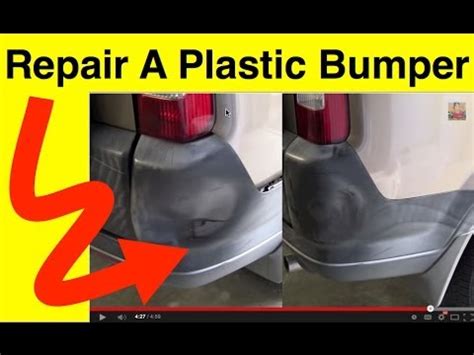 How To Repair Plastic Bumper Covers Plastic Bumper Repair In Minutes
