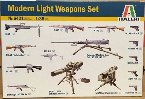 Modern Light Weapons Set Italeri 135 Byggsats 344496395 ᐈ Köp På Tradera