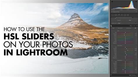 How To Use The Hsl Sliders On Your Photos In Lightroom Youtube