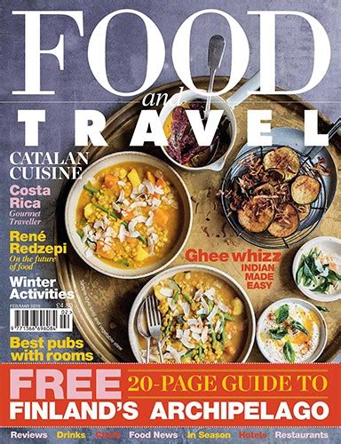Food And Travel Magazine Subscription Whsmith