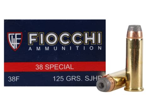 Fiocchi Shooting Dynamics Ammo 38 Special 125 Grain Mpn 38f