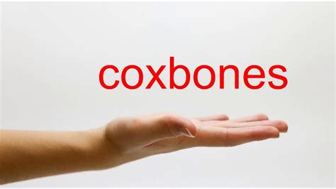 How To Pronounce Coxbones American English Youtube