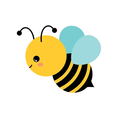 Bee Single Clipart Bee Graphic Digital Images Instant Download Etsy