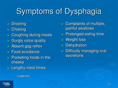 Ppt Dysphagia Nutrition And Hydration Management Powerpoint