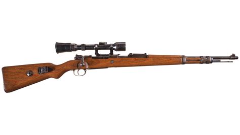 Mauser 98k Ssdeaths Head Sniper Style Rifle Rock Island Auction