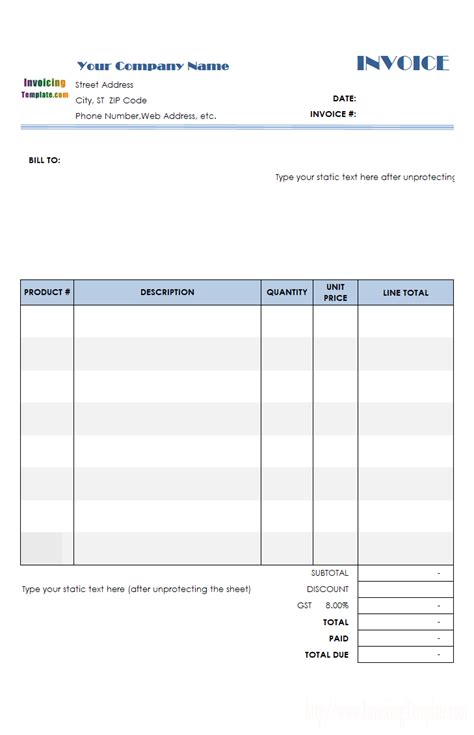 service credit note template